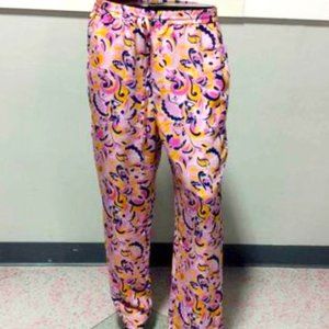 SILK w/Confetti Print! J. CREW NWT Lounge Pants, 12
